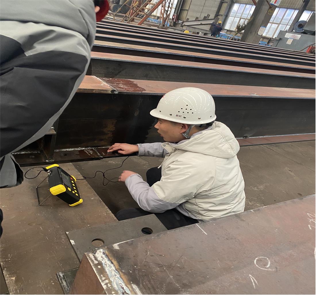 郑州地铁集团7号线09工区，焊缝无损检测